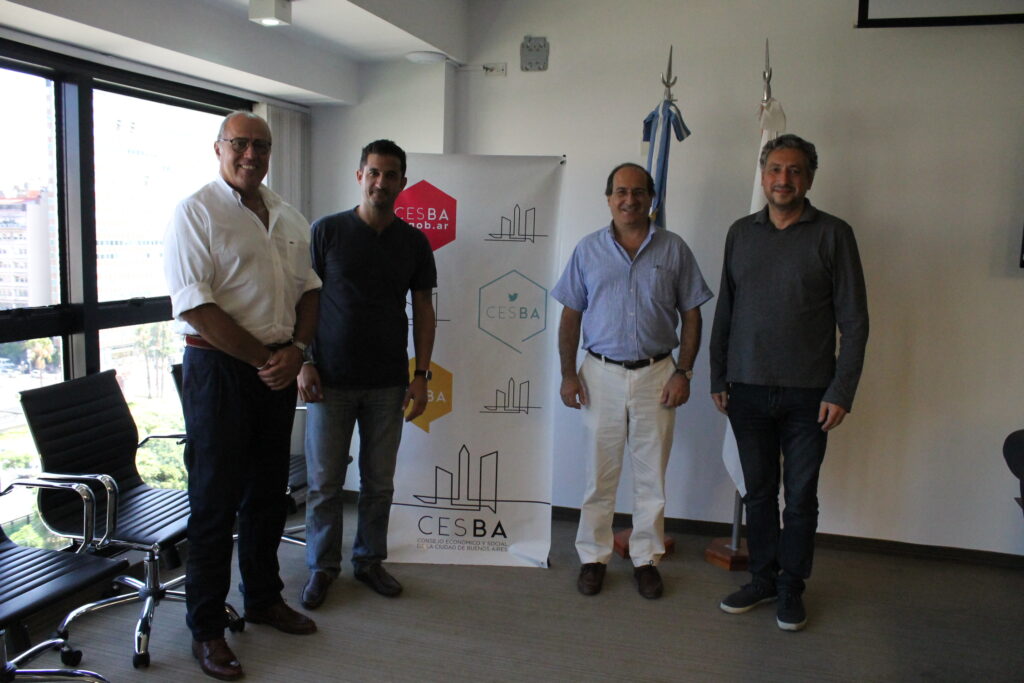 Firma de convenio de colaboración entre UBATEC SA y el Consejo Económico Social de la Ciudad de Buenos Aires.