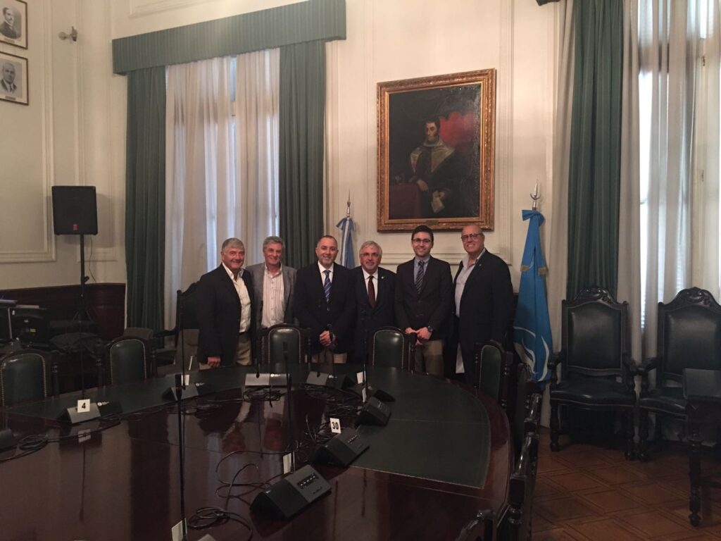 Delegación de Universidad Rey Juan Carlos visitó UBA