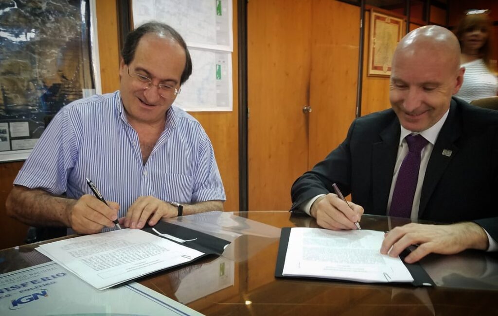 CONVENIO CON INSTITUTO GEOGRÁFICO NACIONAL