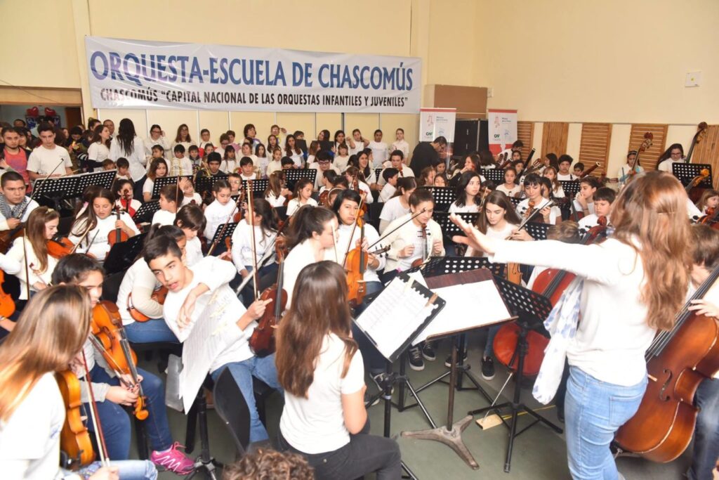 Nuestra apadrinada, la Orquesta-Escuela de Chascomus tuvo un merecido reconocimiento ¡Felicitaciones!