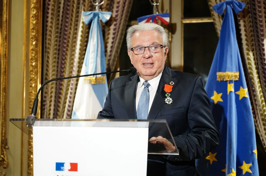 Prof. Dr. Alberto E. Barbieri was awarded the Order of the Legion of Honor